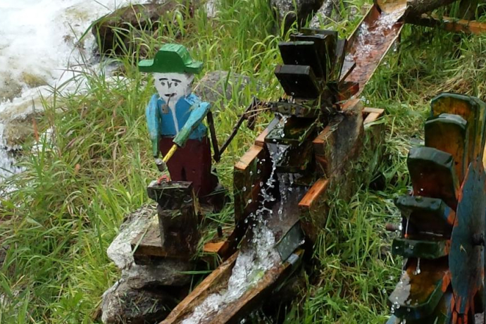 Nimmermüder Handwerker