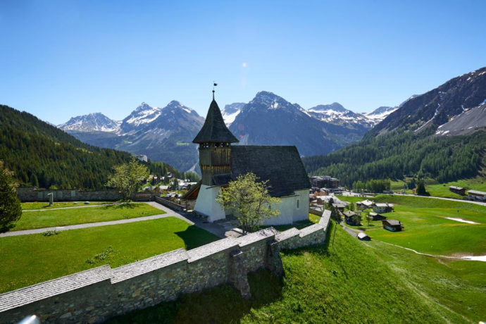 Das Bergkirchli im Sommer Das Bergkirchli im Sommer