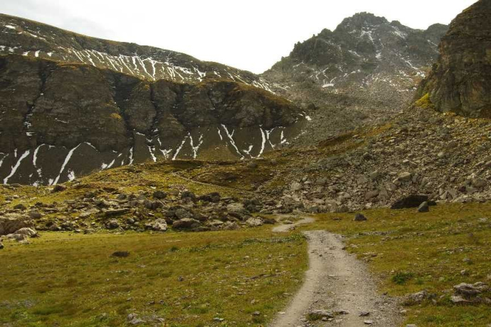 Glacier rocheux près de Wildseeluggen Glacier rocheux près de Wildseeluggen