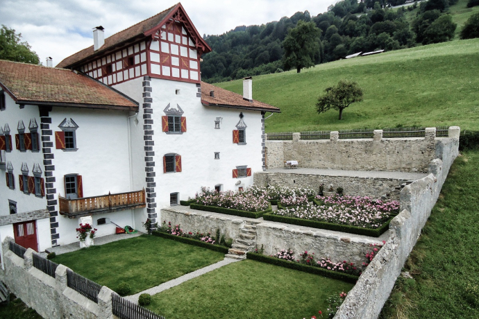 Garten Sprecherhaus Luzein