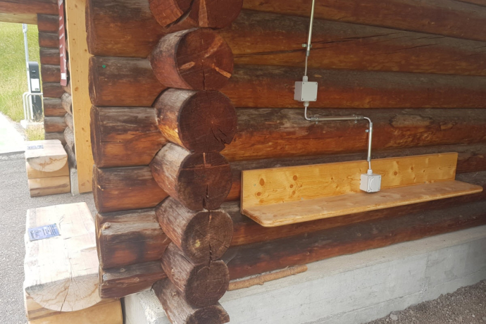 E-bike charging station St. Antönien Madrisajoch (oua_40129116_image)