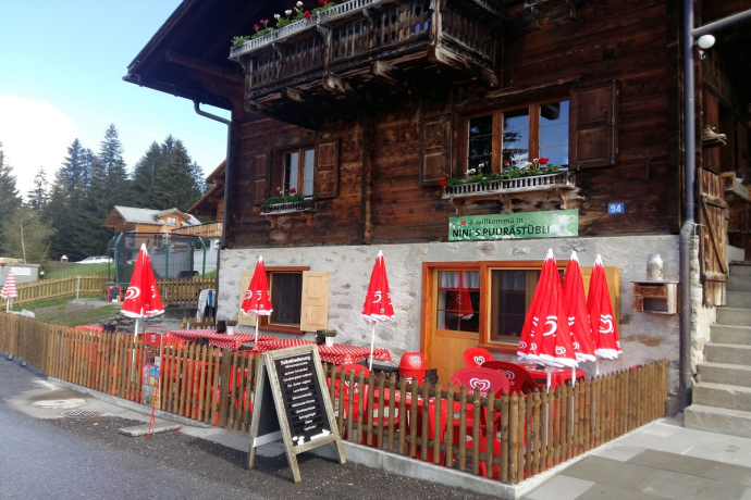 Nini's Puurästübli Terrasse de jardin