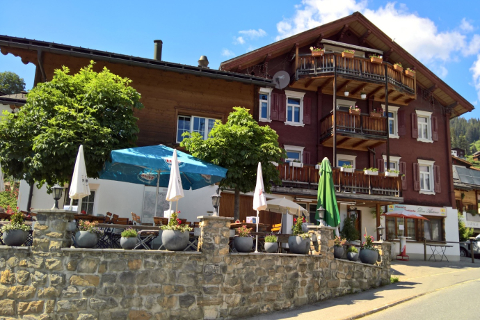 Pizzeria Don Antonio im Sommer