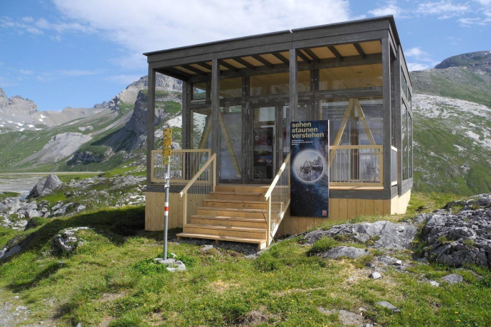 Visitor Pavilion Flims (Segnesboden) (oua_51329474_image) Visitor Pavilion Flims (Segnesboden) (oua_51329474_image)