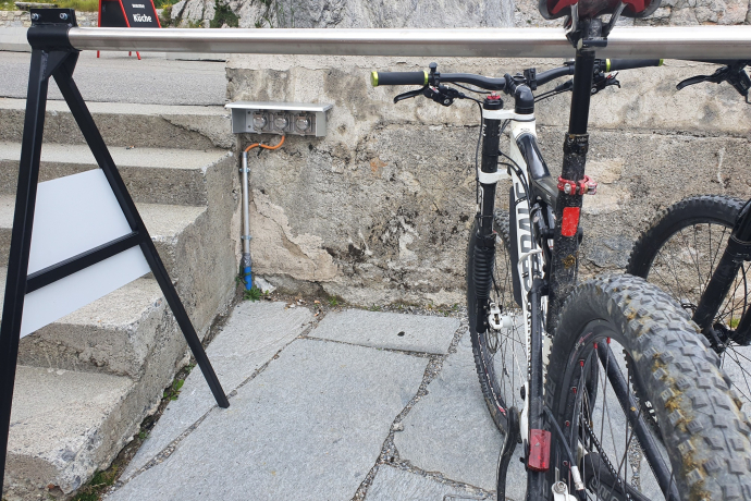 E-Bike-Ladestation E-Bike-Ladestation