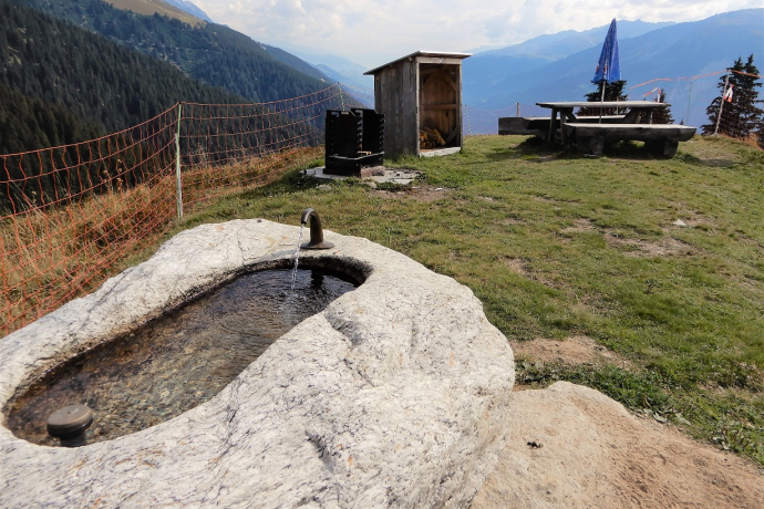 Foyer avec fontaine Foyer avec fontaine