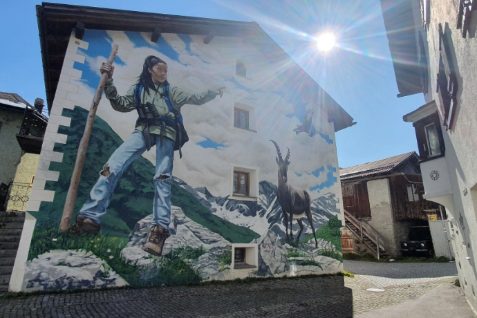 "Andiamo" Alpine Art Graffiti von REDL (oua_53964964_image) "Andiamo" Alpine Art Graffiti von REDL (oua_53964964_image)