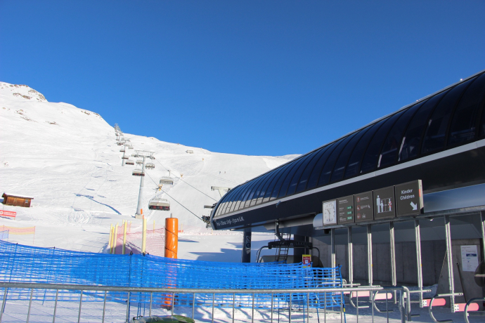 Skigebiet Motta Naluns – Sessellift Prui Skigebiet Motta Naluns – Sessellift Prui