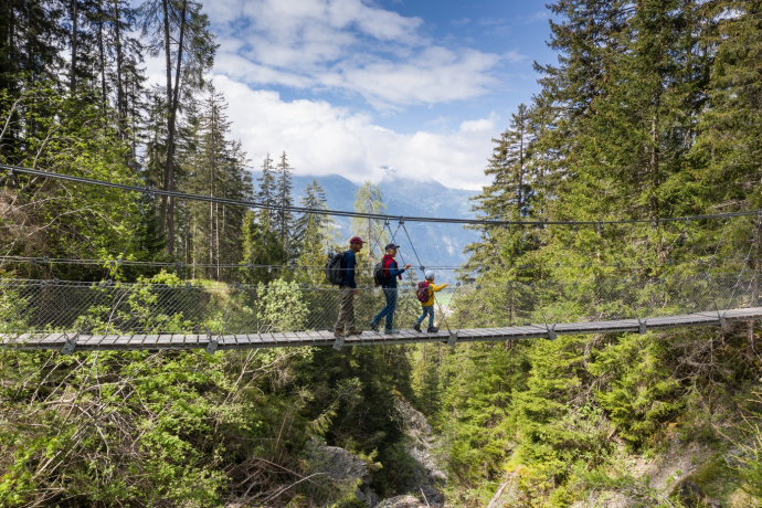 Suspension bridge Val Meltger