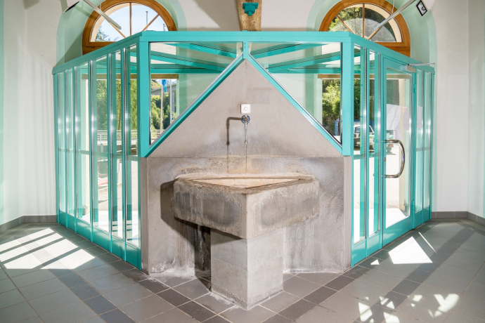 Quellbrunnen der Carola-Quelle Quellbrunnen der Carola-Quelle