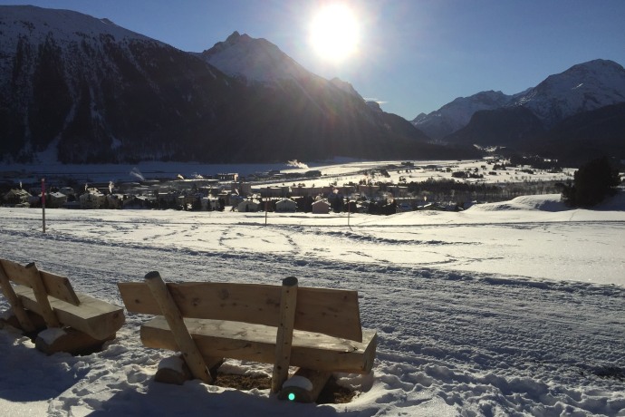 Landschaftlich reizvolle Rundwanderung um Samedan (oua_605633091_image) Landschaftlich reizvolle Rundwanderung um Samedan (oua_605633091_image)