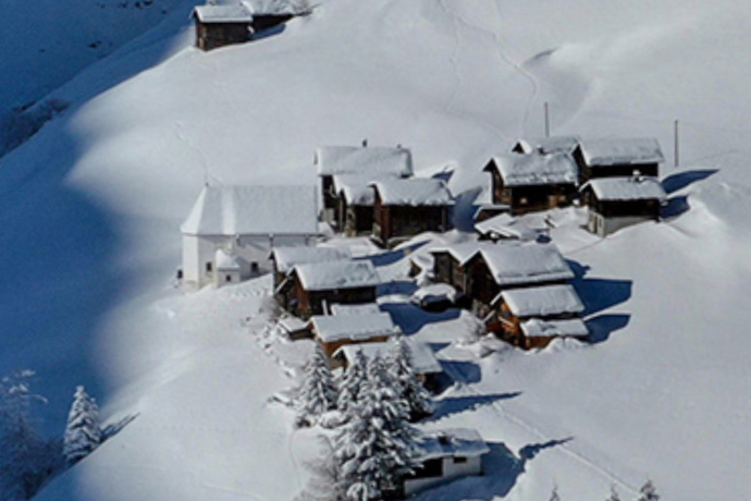 Kapelle Sogn Valentin Puzzatsch/Vrin