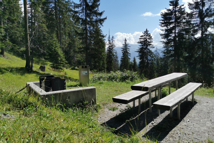 Feuerstelle Val Meltger