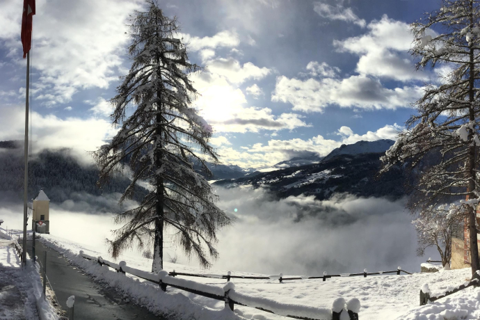 Aussicht im Winter Aussicht im Winter