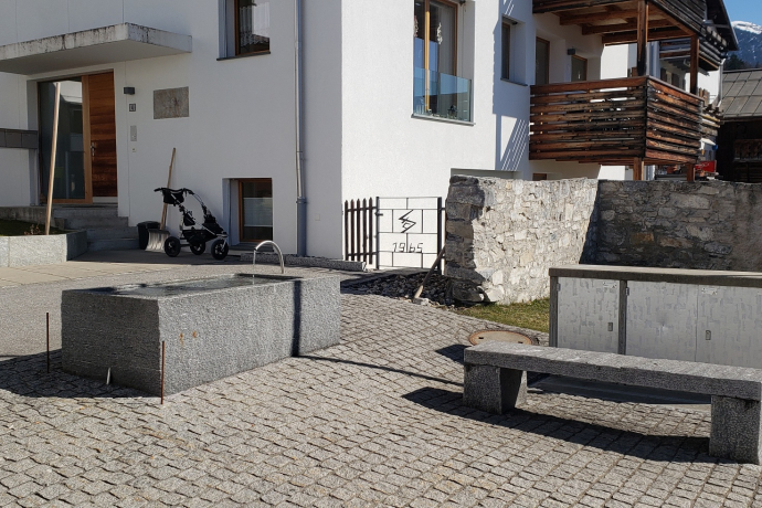 Wasserbrunnen Flims Oberdorf Wasserbrunnen Flims Oberdorf
