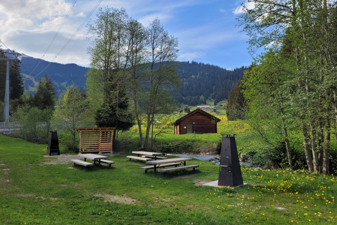 Grillstelle Fops bei Larnags Grillstelle Fops bei Larnags