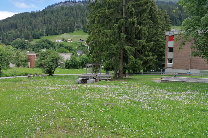 Fire pit at the Pradafenz playground
