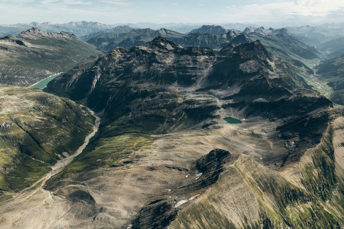 Salahorn und Canallücke im Vordergrund