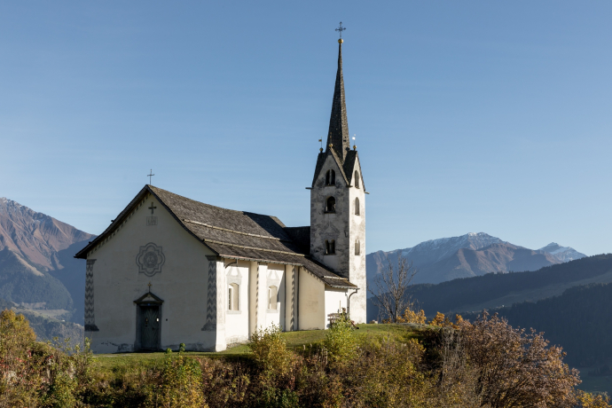 Kirche Sogn Glieci in Siat