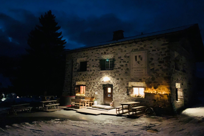 Alpbeizli Parpan beim Plantahof aussen