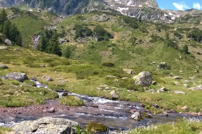 Pêche dans le lac Murg