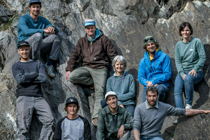Die BergführerInnen der Bergsportschule Grischa Die BergführerInnen der Bergsportschule Grischa